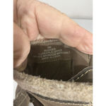 Womans Crown Vintage Rugged 8 M Brown Strappy Zip Up Laces Combat Boots Photo 6