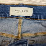 PacSun Distressed Ankle Jeggings Blue Jeans with Distressed Pantlegs Size 25 Photo 7