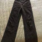 ZARA Black Straight Wide Leg Jeans Photo 0