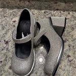Sugar Thrillz Dolls Kill Y2K Rhinestone Silver Mary Jane Block Heels Sandals Size 9 Photo 11
