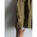 Lane Bryant Women’s Dobby Belted Jacket Size 20 Pockets Utility Stretch(No Belt) Photo 8