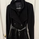 Black Saks Fifth Avenue Women’s Pea Coat Size 2 Photo 2