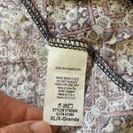 Pinkblush NWT  Women's Paisley‎ Kimono Cardigan XL Long Sleeve Tie Waist Boho Photo 6