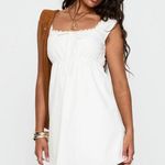 Princess Polly Gentle Love White Lace Trim Mini Dress 6 NWT Photo 1