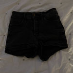 Hollister Black Jean  Shorts High-Rise Photo 0