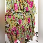 WAYF  cut out tiered ruffle maxi DRESS SMALL Photo 3