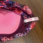 PINK - Victoria's Secret VS PINK Floral Orchid Wildflower High Neck Mesh Push Up Bralette $40 EUC M Photo 5