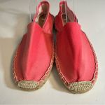 Soludos  for J. Crew Cotton Espadrille Pink Flat Shoes Size 38 Photo 1