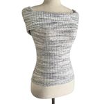 EXPRESS ONE ELEVEN Marble Off Shoulder Ribbed Top Size Small Casual Fitted Cute Photo 3