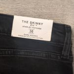 ZARA  Premium Denim Black Skinny With Jewelry Patches Size 4 Photo 12