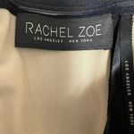Rachel Zoe  Womens Peplum Strapless Dress Size S Black Office Cocktail Party Photo 5