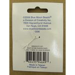 Sparkling Accents Silver Metal Floating Pendant with Glass Stones Photo 1