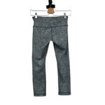 Lululemon Wunder Under Crop III Rio Mist White Black Size 4 Photo 3
