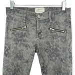 Current/Elliott | Sz 26 | Soho Zip Stiletto Castle Dirty Paw Snake Print Pants Photo 3