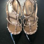 Valentino Garavani Valentino Rockstud Sandals Heels Black 40 Photo 1