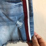 REWASH  High Rise Tuxedo‎ Strip Booty Shorts Photo 1