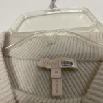 Rebecca Taylor wool tan knit high neck tie waist sweater size medium Photo 3