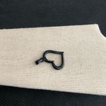 Vintage Heart Shape Rhinestone Pendant Photo 1