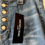 Veronica Beard  Sheridan Bell-Bottom Jeans lakeshore wash size 29 CL Photo 4