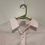 Parke Pink Cotton Long Sleeve Button Front Polo Romper Size XS‎ Photo 1