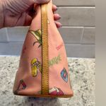 Dooney & Bourke Y2K Miami Beach Pink Background Hobo Bag with Rainbow Zipper Photo 6