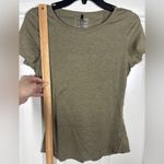 Universal Standard NWT Heather Olive Easy Active Tee Short Sleeve Top Size 4XS Photo 4