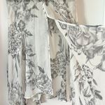 Zimmermann 100% Silk Floral Sheer Flowy Ruffle Blouse Size 1 Photo 10