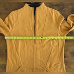 Tribal French Terry Mock Neck Short Dress Size Petite Small Mustard Yellow Gold Photo 5