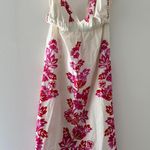 Farm Rio Flowerful Birds Plunge Sundress L Photo 5