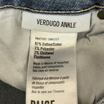 Paige  Verdugo Crop Skinny Jeans Distressed Women’s Stretch Denim Blue Size 28 Photo 4