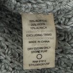 Tracy Reese Plenty by Size Large Anthropologie Tunic Sweater Chunky Knit Wool Bl Photo 5