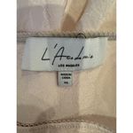 L'Academie Skirt Women XS Primrose Pink Satin Floral The Elsa Button Mini Slip Photo 7