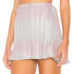 Revolve NEW PLEATED MINI SKIRT XS Photo 2