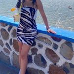 Windsor  Feeling Amazing Strapless Tie-Dye Mini Dress Photo 2