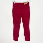 Judy Blue  Scarlett High Rise Tummy Control Skinny Jeans Red Size 29 Photo 6