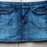 Citizens of Humanity Bridgette #308 Denim Mini Skirt Photo 0