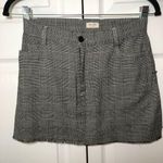 Brandy Melville John Galt Black and White Plaid Houndstooth Mini Skirt OS (0/2) Photo 0