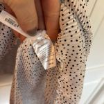 Nothing Fits but pleated cap sleeve dress maternity White Size M Photo 4