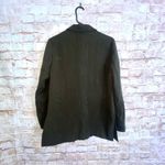 Whistles Khaki Rylee Relaxed Blazer in Khaki Green Size 2 Photo 5