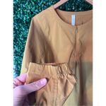 Lululemon  Against Convention LS Shirt Size 12 Spiced Bronze Photo 3