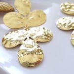 ZARA  Double Clover Earrings Photo 4