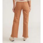 Marine layer  Bridget Wide Leg Pants Brown Women's Size 12 Gorpcore Preppy #B5-7 Photo 1