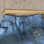 Madewell  The Perfect Vintage Summer Jeans Embroidered Edition Size 24 Floral Photo 8