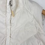 The North Face White Zip-Up Vest with High Collar Photo 4
