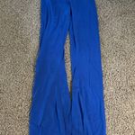 Aerie  Royal blue crossover flare leggings Photo 0