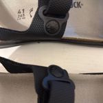 Birkenstock  Black Leather Sandals Photo 4