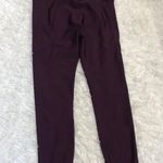 Under Armour Heatgear Compression Pocket Leggings Maroon Purple Small Photo 4