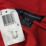 French Connection  SZ 6 Bodycon Dress Off-Shoulder Cowl Neck Stretch Long Sleeve Photo 5