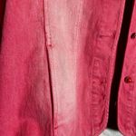 Diane Gilman DH2 by  Embellished Pink Denim Jacket womens size 1X‎ studded Photo 2