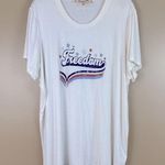 Sheryl Crow Freedom Red White Blue Stars & Stripes Short Sleeve Tshirt 2X Photo 0